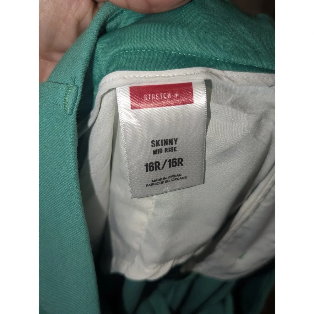 Coastal‎ Quiet Luxury Emerald Slim Career Pants Express Mid Rise Stretch 16R